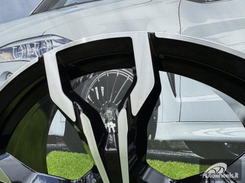Ratlankis R21x9.5  5X112  ET  43  66.6  YF5596  Black Polished (MB)  For BMW  (P2)  (X3 HYBRID FORGED Front+Rear)