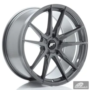 JR Wheels JR21 20x10 ET40 5x120 Hyper Gray