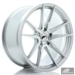 JR Wheels JR21 20x10 ET40 5x120 Silver Machined