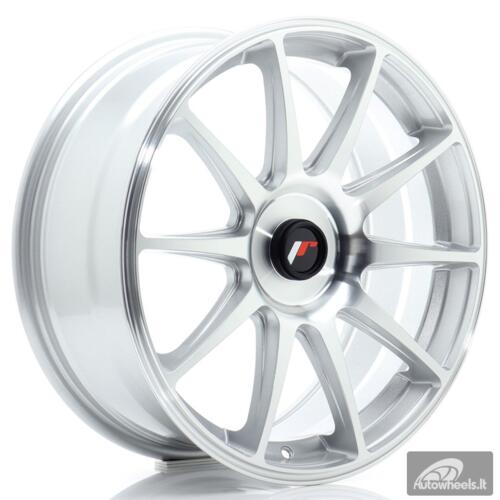 JR Wheels JR11 18x7,5 ET40 5x114,3 Silver Machined