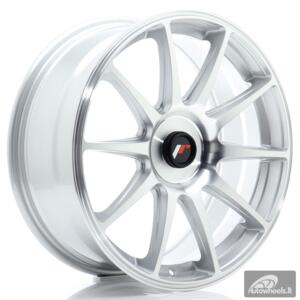 JR Wheels JR11 18x7,5 ET40 5x114,3 Silver Machined