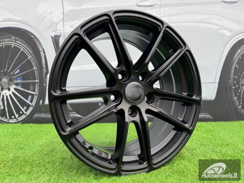 Ratlankis R16x7  5X112  ET  42  66.6  B1155  Black Half Matt (BLHM)  For RACIN  (P+R)  ()