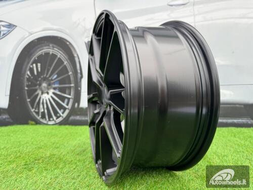 Ratlankis R16x7  5X112  ET  42  66.6  B1155  Black Half Matt (BLHM)  For RACIN  (P+R)  ()