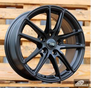 Ratlankis R16x7  5X112  ET  42  66.6  B1155  Black Half Matt (BLHM)  For RACIN  (P+R)  ()