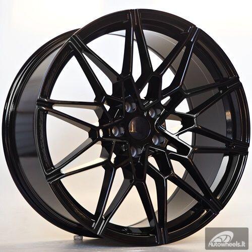 Ratlankis Venus 9,5X20 5X112 ET38 66,6 Gloss Black