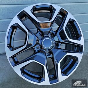 Ratlankis R17x7  5X114.3  ET  35  60.1  A5567  (BYD1879)  Black Polished (MB)  For TOYOT  (Z2)  (RAV 4)