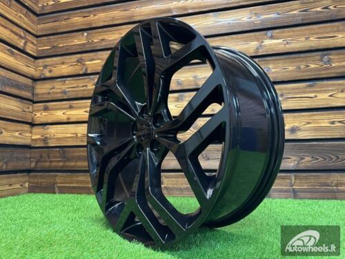 Ratlankis R20x9  5X108  ET  45  63.3  D1419  Black (BL)  For LAND  (Z2)