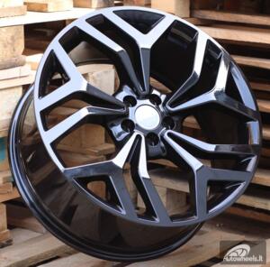 Ratlankis R20x9  5X108  ET  45  63.3  D1419  Black (BL)  For LAND  (Z2)