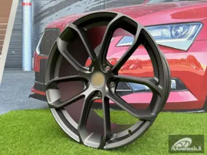 Ratlankis R21x9.5  5X130  ET  46  71.6  H5084  (YF5593)  Gun Metal Half Matt (GMHM)  For PORCH  (K7)  (HYBRID FORGED)