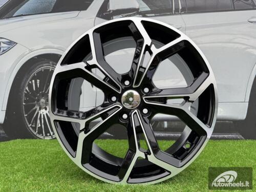 Ratlankis R17x7  5X114.3  ET  48.5  67.1  FE190  (YF5690)  Black Polished (MB)  For KIA  (K7+P2)  (HYBRID FORGED)