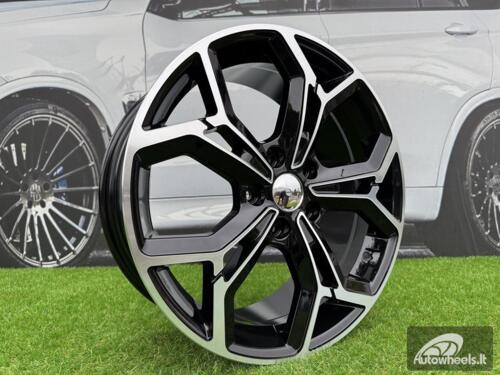 Ratlankis R17x7  5X114.3  ET  48.5  67.1  FE190  (YF5690)  Black Polished (MB)  For KIA  (K7+P2)  (HYBRID FORGED)