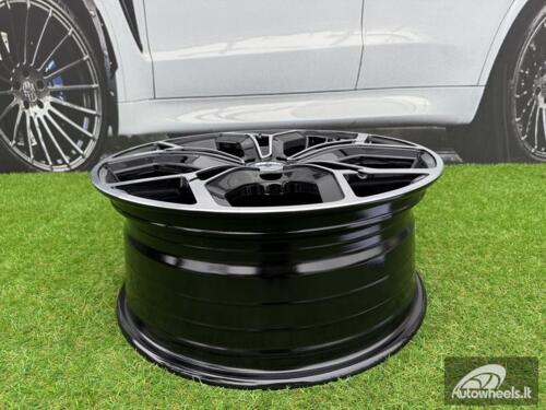 Ratlankis R17x7  5X114.3  ET  48.5  67.1  FE190  (YF5690)  Black Polished (MB)  For KIA  (K7+P2)  (HYBRID FORGED)