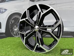 Ratlankis R17x7  5X114.3  ET  48.5  67.1  FE190  (YF5690)  Black Polished (MB)  For KIA  (K7+P2)  (HYBRID FORGED)