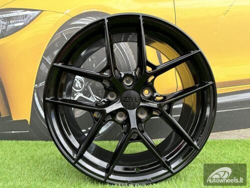Ratlankis R19x8.5  5X112  ET  30  66.5  HX044  (IN6130)  Black (BL)  For HAXER  (Z6)