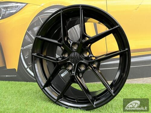 Ratlankis R19x8.5  5X112  ET  30  66.5  HX044  (IN6130)  Black (BL)  For HAXER  (Z6)