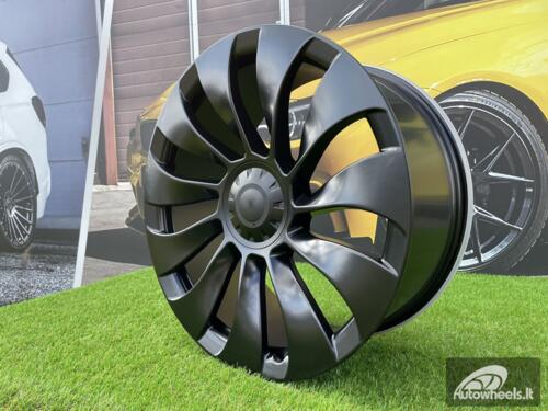 Ratlankis R20x9.5  5X114.3  ET  45  64.1  YS214  (H3117F)  Black Half Matt (BLHM)  For TESLA  (Z3+K7+S)  (HYBRID FORGED (Model Y))