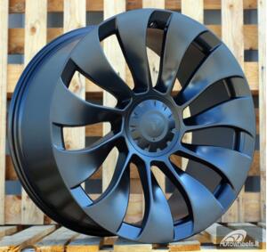 Ratlankis R20x9.5  5X114.3  ET  45  64.1  YS214  (H3117F)  Black Half Matt (BLHM)  For TESLA  (Z6)  (HYBRID FORGED)