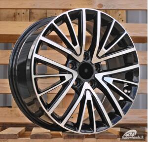 Ratlankis R17x7.5  5X112  ET  50  57.1  7035  Black Polished (MB)  For VW  (K3)