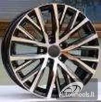 Ratlankis R17x8  5X112  ET  41  57.1  7045  Black Polished (MB)  For VW  (K3)