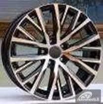 Ratlankis R17x8  5X112  ET  41  57.1  7045  Black Polished (MB)  For VW  (K3)