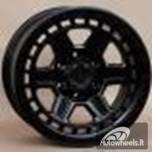 Ratlankis R17x9  6X139.7  ET  0  110.1  JT185  Black Matt (BM)  For 4X4  (K3)
