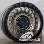 Ratlankis R17x9  6X139.7  ET  0  110.1  JT220  Black Matt (BM)  For 4X4  (K3)