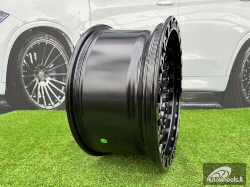 Ratlankis R17x9  6X114.3  ET  0  66.1  JT220  Black Matt (BM)  For 4X4  (K3)