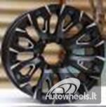 Ratlankis R17x9  5X127  ET  M10  71.5  JT255  Black Polished (MB)  For 4X4  (K3)  (Milling)