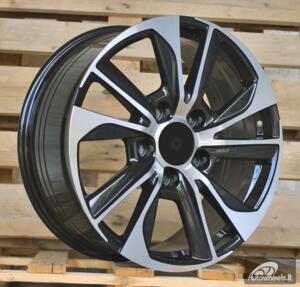 Ratlankis R20x8.5  5X150  ET  40  110.1  B1611  (FBX078)  Black Polished (MB)  For TOYOT  (K7)  (HYBRID FORGED)