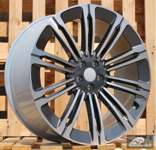 Ratlankis R23x9.5  5X120  ET  42.5  72.6  B1808  (JT268)  Grey Polished (MG)  For LAND  (K7)