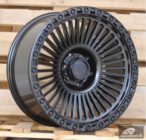 Ratlankis R20x9  6X139.7  ET  0  110.1  FBX086  Black Matt (BM)  For 4X4  (K7)  (HYBRID FORGED)