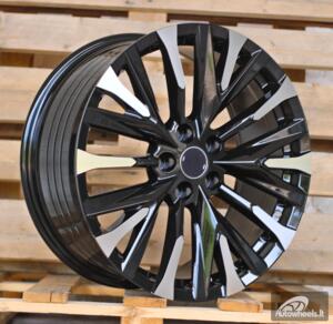 Ratlankis R19x8.5  5X114.3  ET  38  60.1  FBX159  Black Polished (MB)  For TOYOT  (K7)  (HYBRID FORGED)