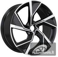 Ratlankis R19x8.5  5X112  ET  35  66.5  FBX264  Black Polished (MB)  For AUD  (K7)  (HYBRID FORGED)