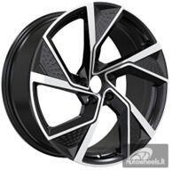 Ratlankis R19x8.5  5X112  ET  35  66.5  FBX264  Black Polished (MB)  For AUD  (K7)  (HYBRID FORGED)