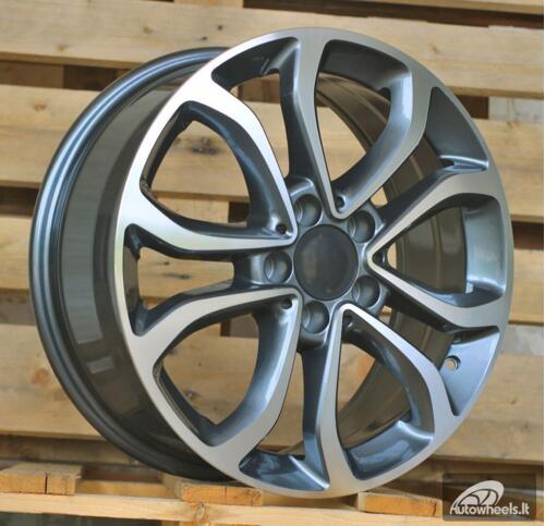 Ratlankis R17x7  5X112  ET  48.5  66.6  I7044  Grey Polished (MG)  For MER  (K7)