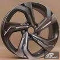 Ratlankis R17x7.5  5X114.3  ET  45  64.1  I7109  Grey Polished (MG)  For HOND  (K7)