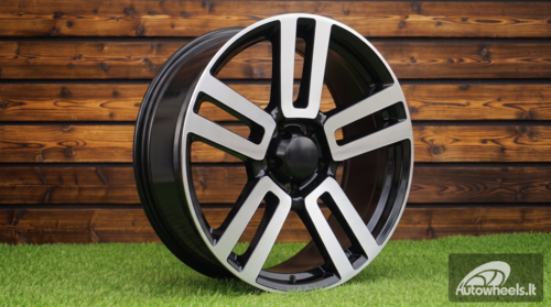Ratlankis R20x8.5  6X139.7  ET  30  106.1  JT028  Black Polished (MB)  For TOYOT  (K7)  ()