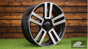 Ratlankis R20x8.5  6X139.7  ET  30  106.1  JT028  Black Polished (MB)  For TOYOT  (K7)  ()