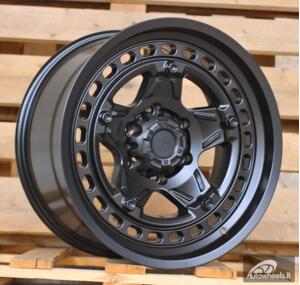 Ratlankis R18x9  6X139.7  ET  0  110.1  JT186  Black Matt (BM)  For 4X4  (K7)