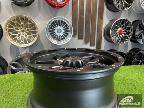 Ratlankis R20x9  6X139.7  ET  10  110.1  JT198  Black Polished (MB)  For 4X4  (K7)  (Milling)