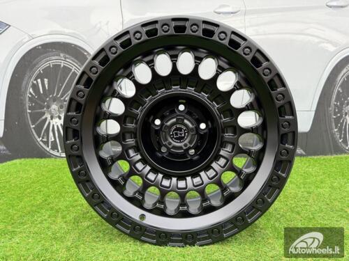 Ratlankis R18x9  6X114.3  ET  0  66.1  JT220  Black Matt (BM)  For 4X4  (K3)
