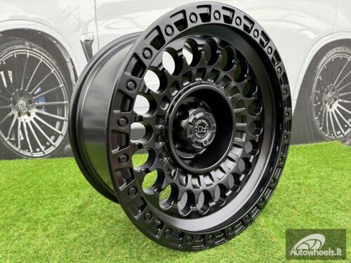 Ratlankis R18x9  6X114.3  ET  0  66.1  JT220  Black Matt (BM)  For 4X4  (K3)
