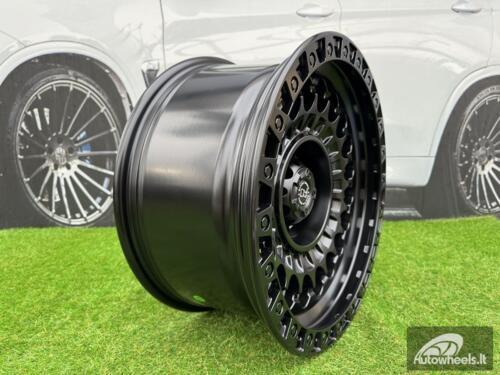 Ratlankis R17x9  5X114.3  ET  0  73.1  JT220  Black Matt (BM)  For 4X4  (K7+K3)
