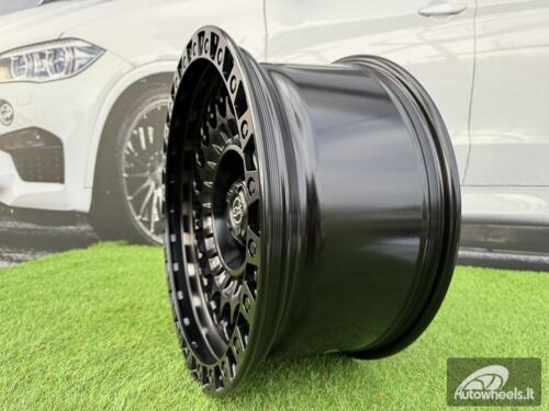 Ratlankis R18x9  5X127  ET  M10  71.5  JT220  Black Matt (BM)  For 4X4  (M)