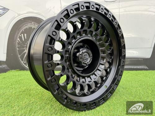 Ratlankis R18x9  5X127  ET  M10  71.5  JT220  Black Matt (BM)  For 4X4  (M)