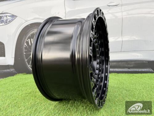 Ratlankis R18x9  5X127  ET  M10  71.5  JT220  Black Matt (BM)  For 4X4  (M)