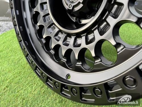 Ratlankis R18x9  5X127  ET  M10  71.5  JT220  Black Matt (BM)  For 4X4  (M)