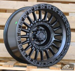 Ratlankis R18x9  6X114.3  ET  0  66.1  JT222  Black Matt (BM)  For 4X4  (K7)