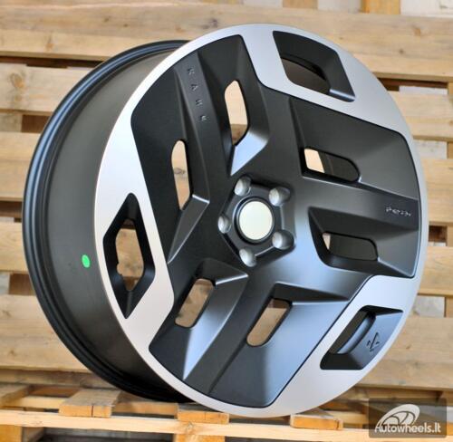 Ratlankis R23x9.5  5X120  ET  42.5  72.6  JT252  Black Polished Matt (MBM)  For LAND  (K7)
