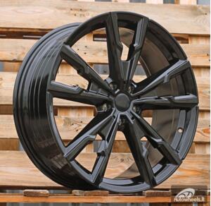 Ratlankis R20x8  5X112  ET  46  66.6  YF5710  Black (BL)  For BMW  (Z6)  (HYBRID FORGED (X1; iX1; X2; iX2; Series 1(F40) 2(F44))